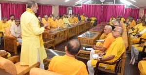 पूरी मानवता के लिए नवचेतना का सूर्योदय : डॉ. चिन्मय पण्ड्या,शांतिकुंज की टीम भारत सहित 25 देशों में चलाएगी सघन जनसंपर्क अभियान